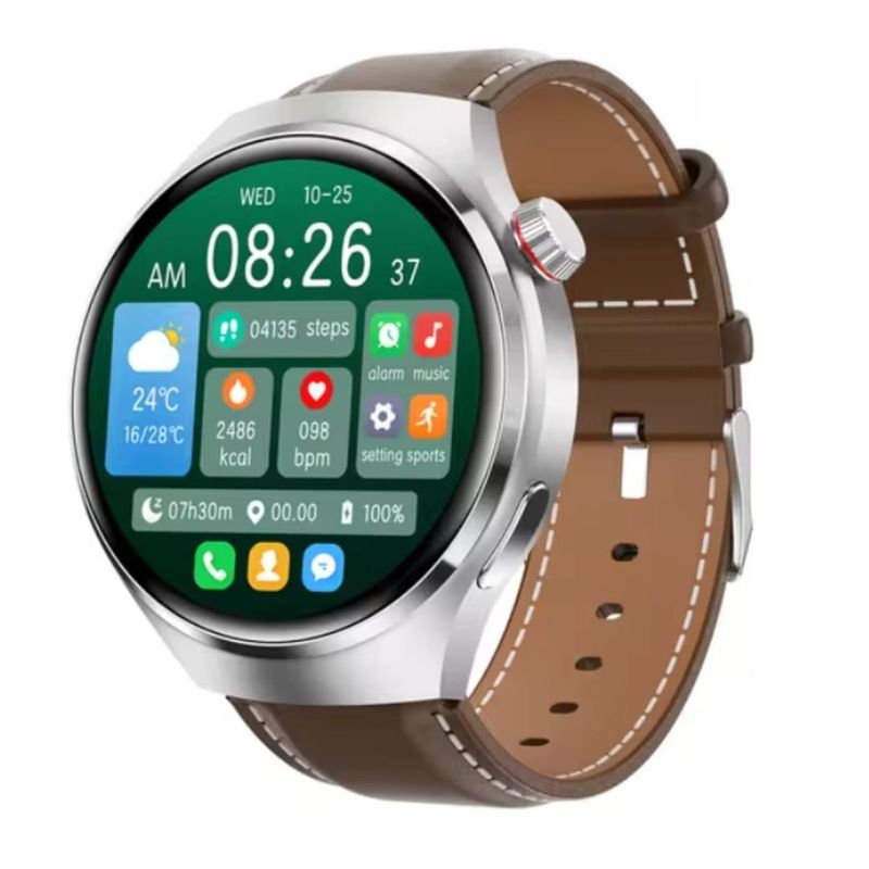 MOBULA - Reloj Inteligente Mobulaa H18 Plus Pantalla Grande - Plateado