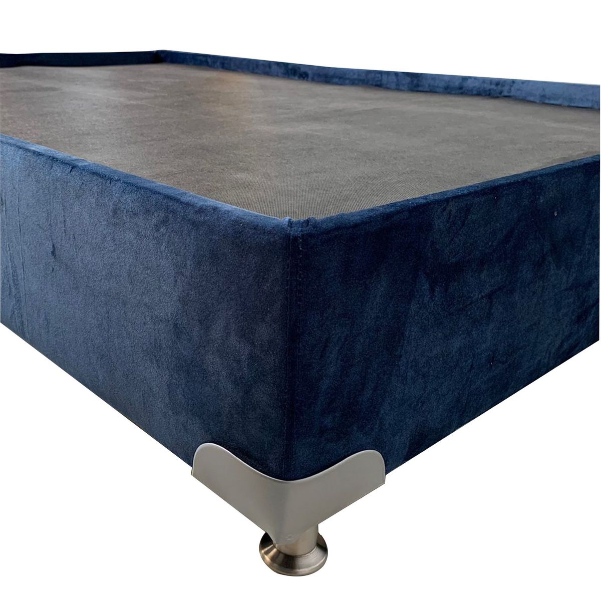 MUEBLES COLOMBIA MUCOL - Base Cama 90x190 Con Pestaña Navy