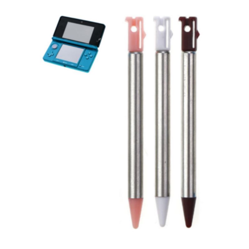 GENERICO - x3 Lápiz Óptico Táctil Stylus Metálico para Nintendo 3DS old