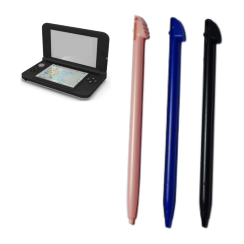 GENERICO - x3 Lápiz Óptico Táctil Stylus Plástico para Nintendo 3Ds XL Old