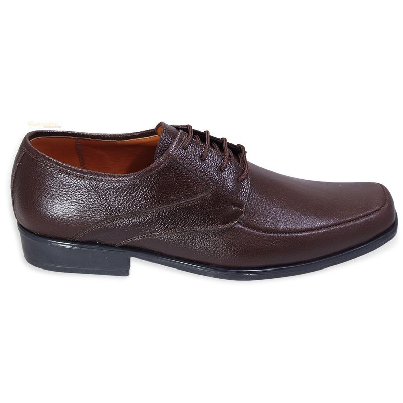 GENERICO - Zapato Formal Hombre Cuero Nacional Amarrar