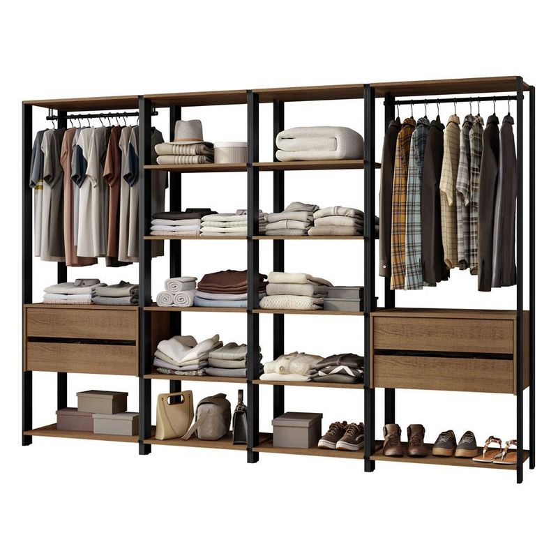 MADESA - Closet Modulado Abierto Valencia 258 cm 02
