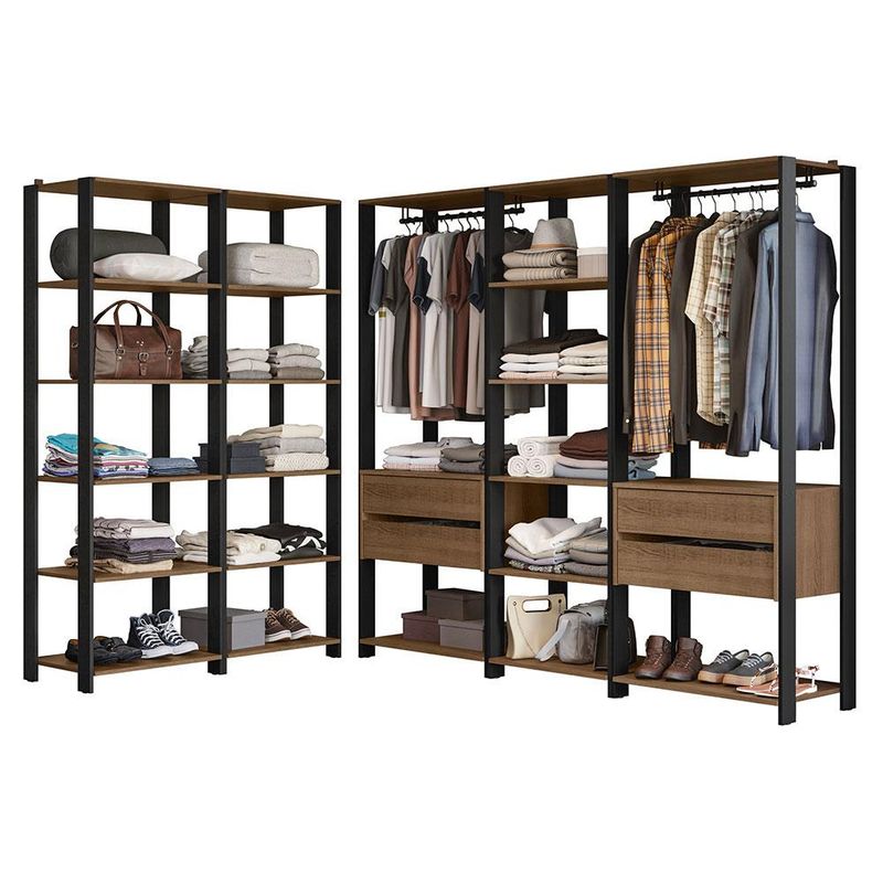 MADESA - Closet Modulado Abierto Valencia 417 cm 01
