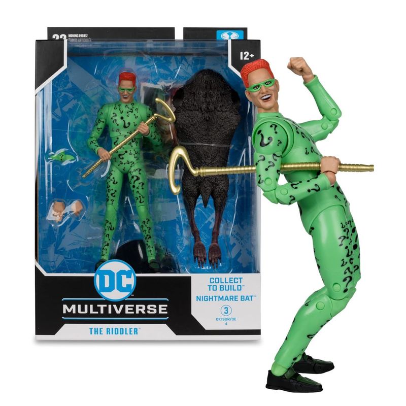 DC COMICS - The Riddler Jim Carrey Figura Batman Forever Mcfarlane