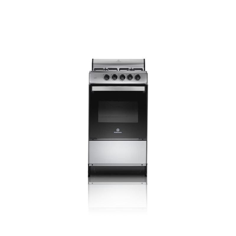 INDURAMA - Estufa de Piso Indurama 20" 4 Puestos a Gas Natural Gris DUBLIN