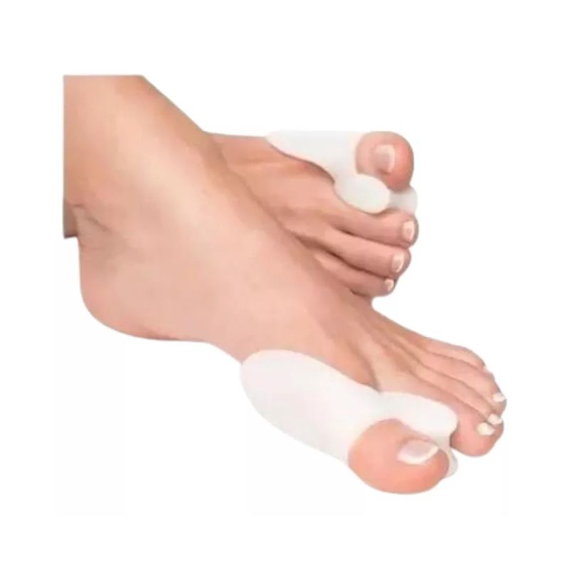 GENERICO - Corrector De Juanete Diurno Nocturno Silicona X2 Unidades