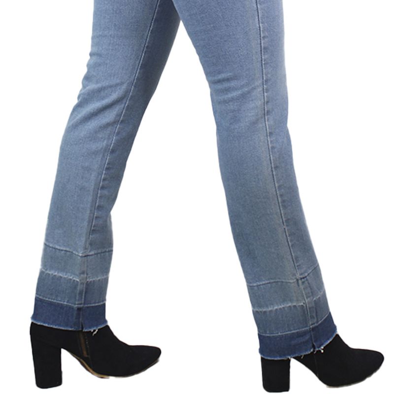 LEC LEE - Jean Super Skinny para mujer Lec Lee - ?ndigo claro