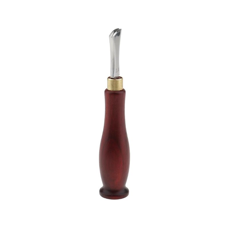 GENERICO - Grifa Mango En Madera Para Marcar Cuero Marroquineria