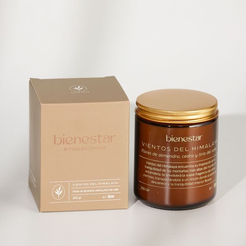 CLICHE AROMATIZA TU MARCA - Vela Bienestar Vientos del Hiamalaya 200g