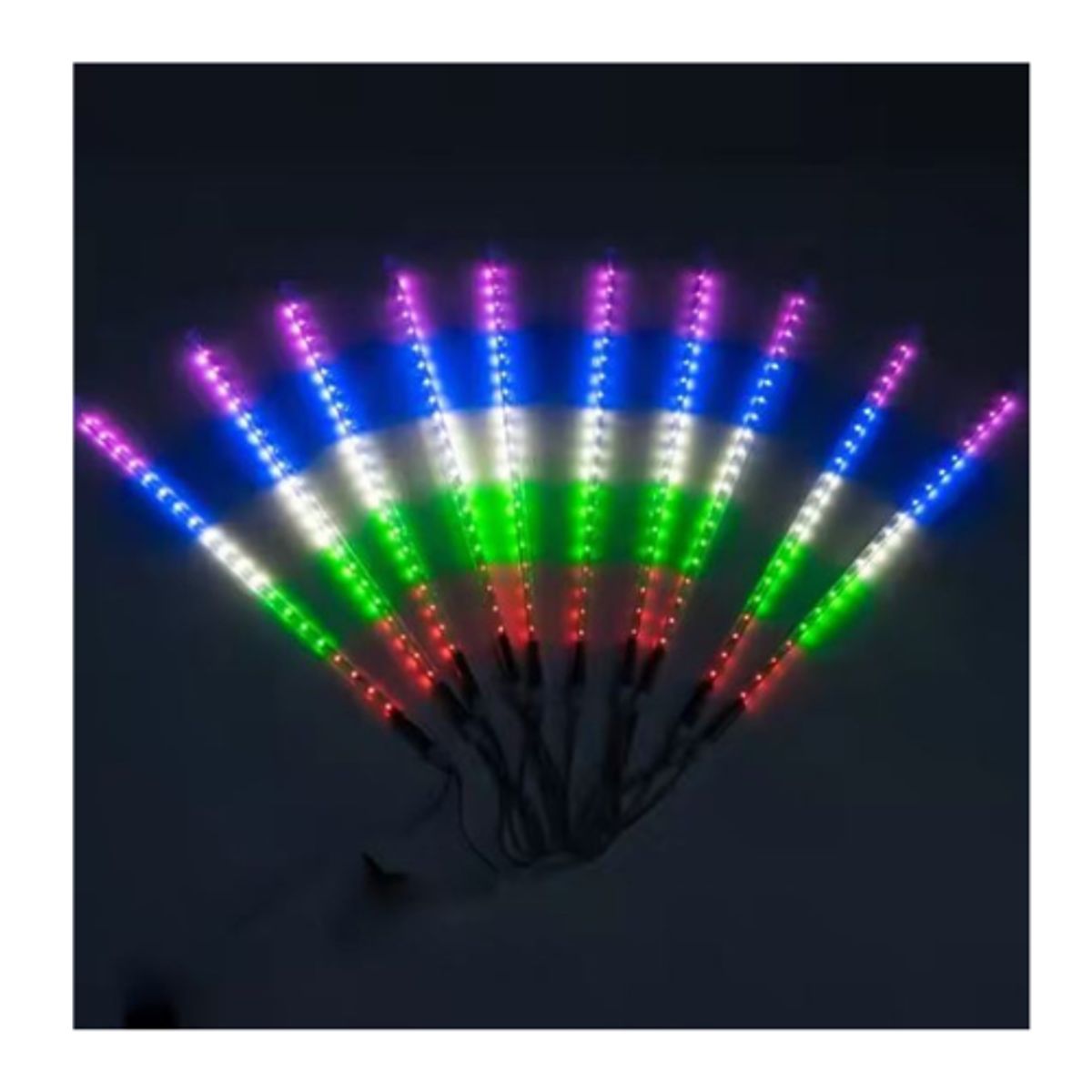 GENERICO - Cortina Luz Led Lluvia  Meteoro 50 Cm Decoración Navidad Color