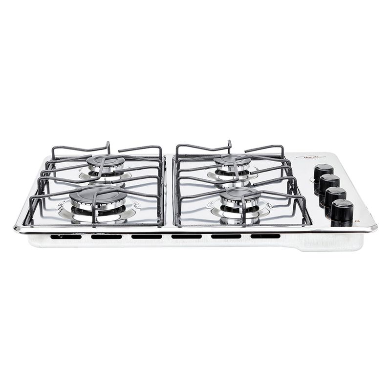 HACEB - Estufa de empotrar Inox 60x43 cm alambrón gas natural
