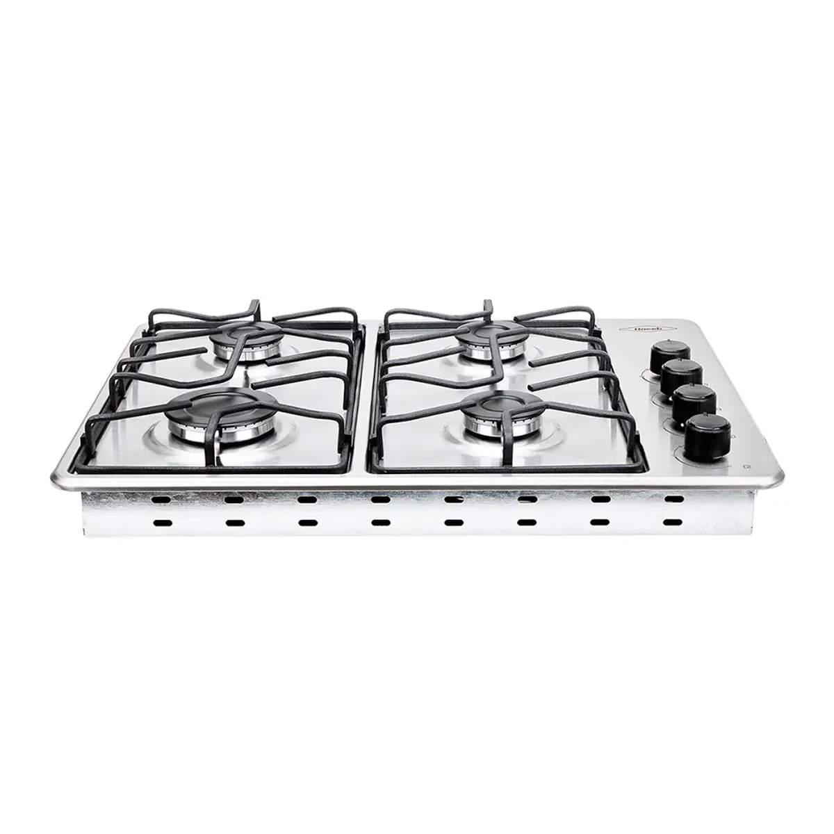 HACEB - Estufa de empotrar Haceb inox 60x43 cm platina a gas natural