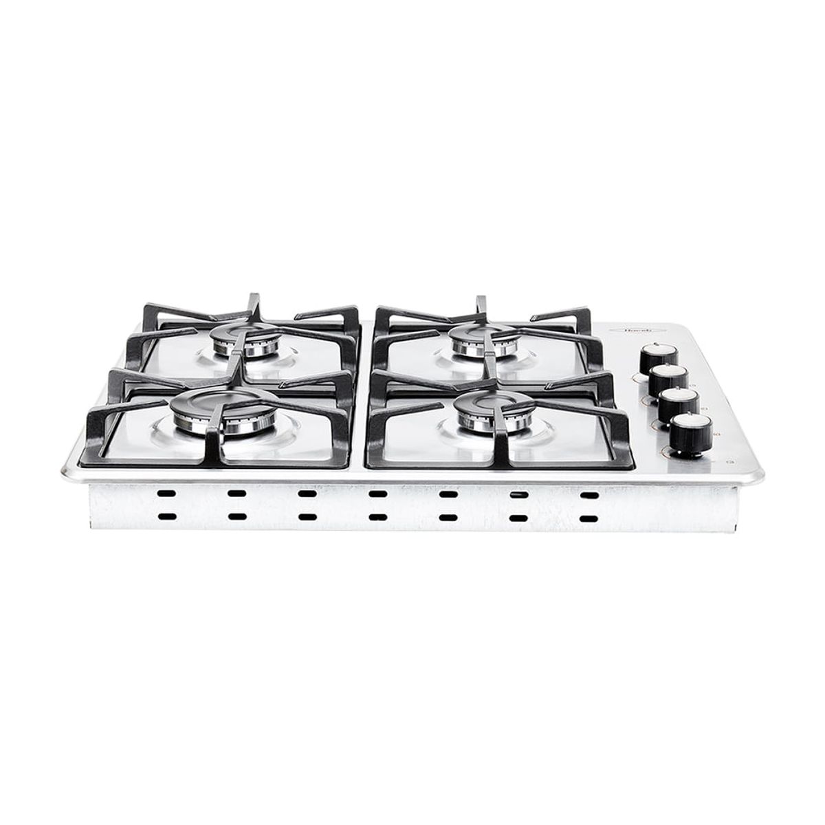 HACEB - Estufa de empotrar Haceb inox 60x51 cm hierro fundido a gas natural