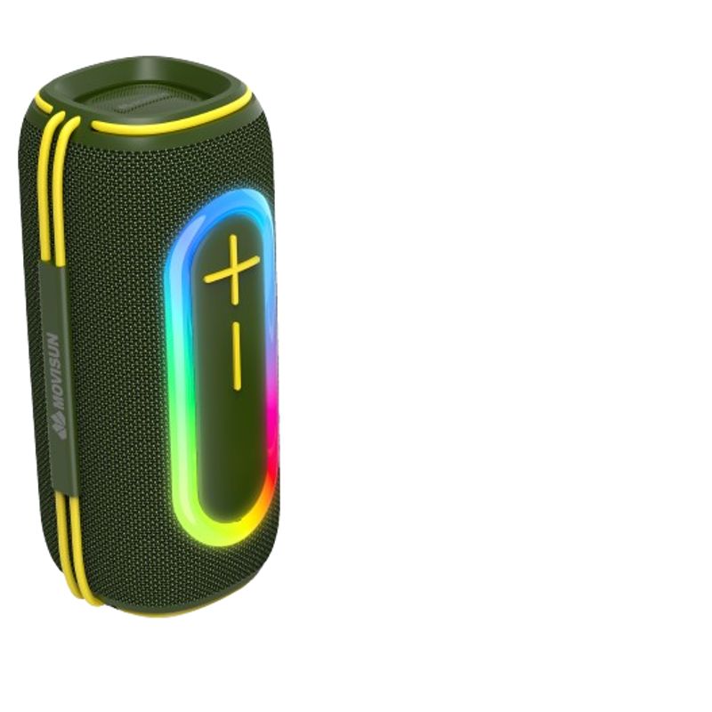 MOVISUN - Parlante Inalámbrico Movisun Zamba 10w + 10w color Verde