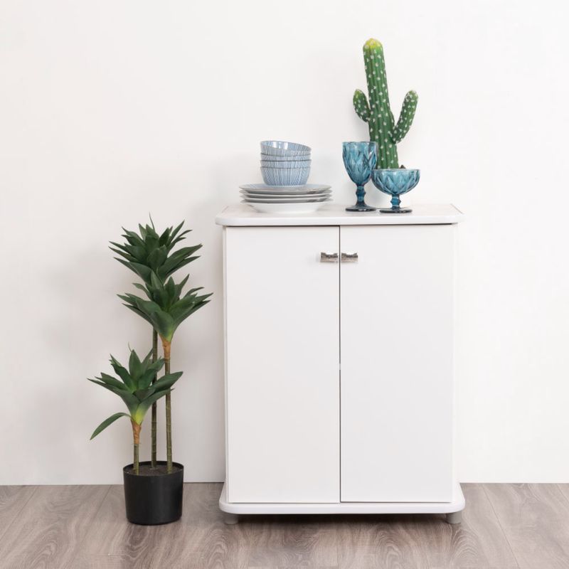 MUEBLES FIOTTI - Mueble Organizador Blanco Pascoal Fiotti