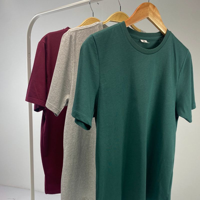 SIABATTO - Camiseta Unicolor Hombre Combo x3_.