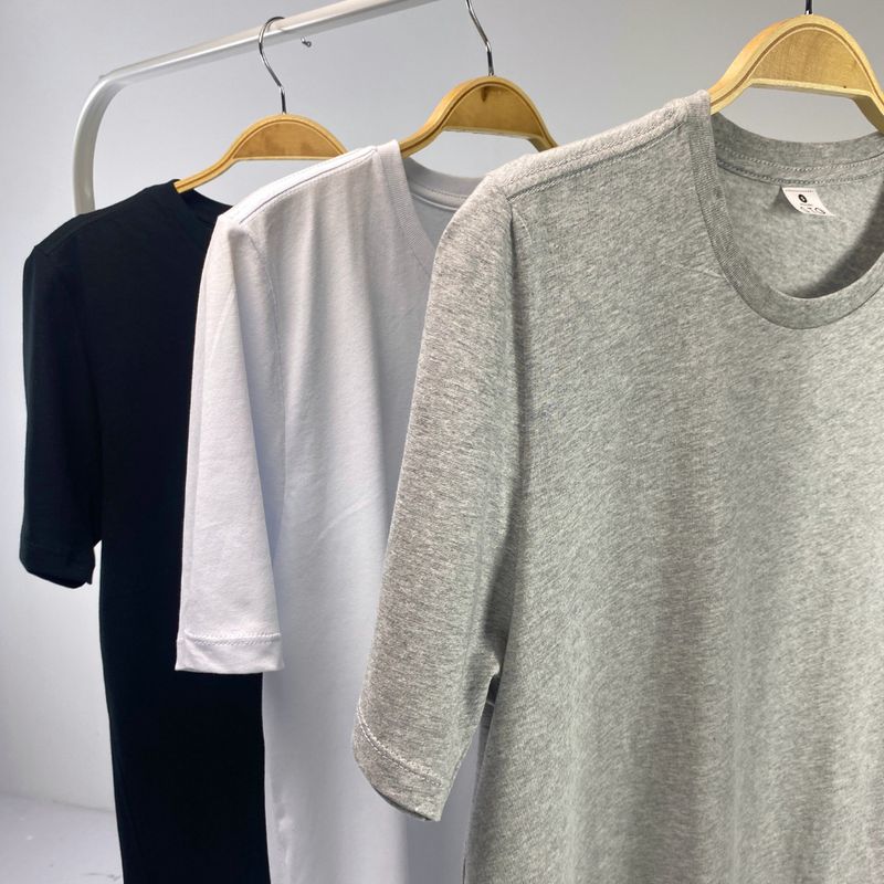SIABATTO - Camiseta Unicolor Hombre Combo x3_.