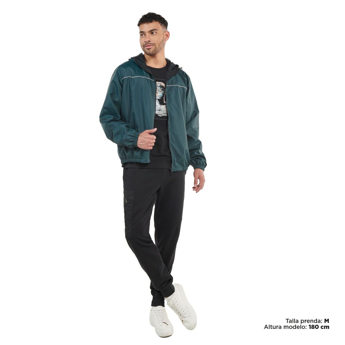 TOTTO - Chaqueta Para Hombre Verde Mosculer