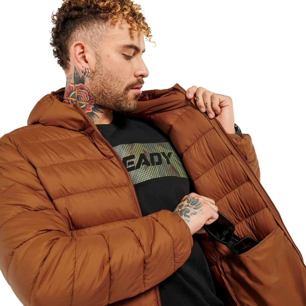 TOTTO - Chaqueta Colormen Acolchada Para Hombre