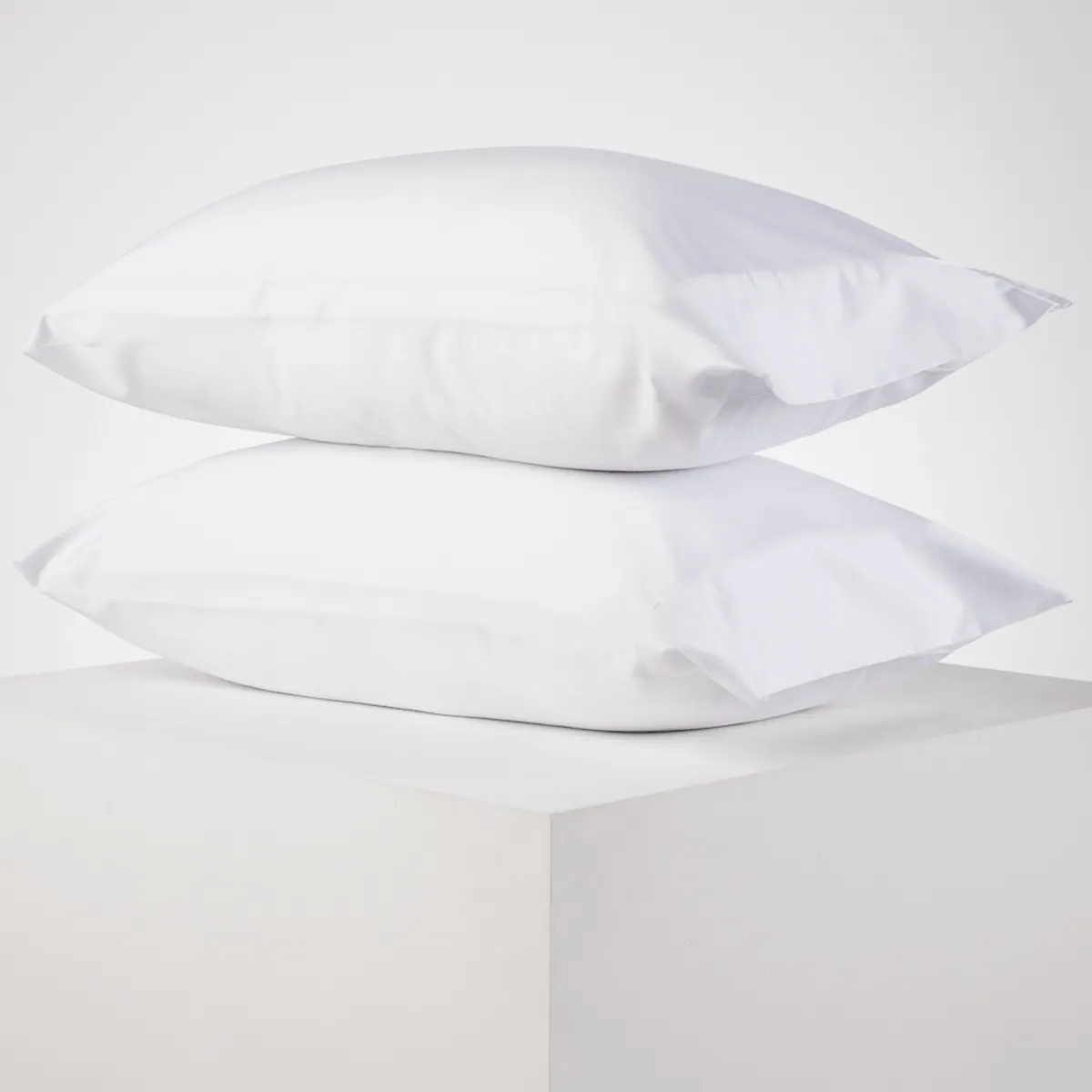 DISTRIHOGAR - Set X 2 Fundas Plus (+)Bambú Blanco 50 X 75 Cm