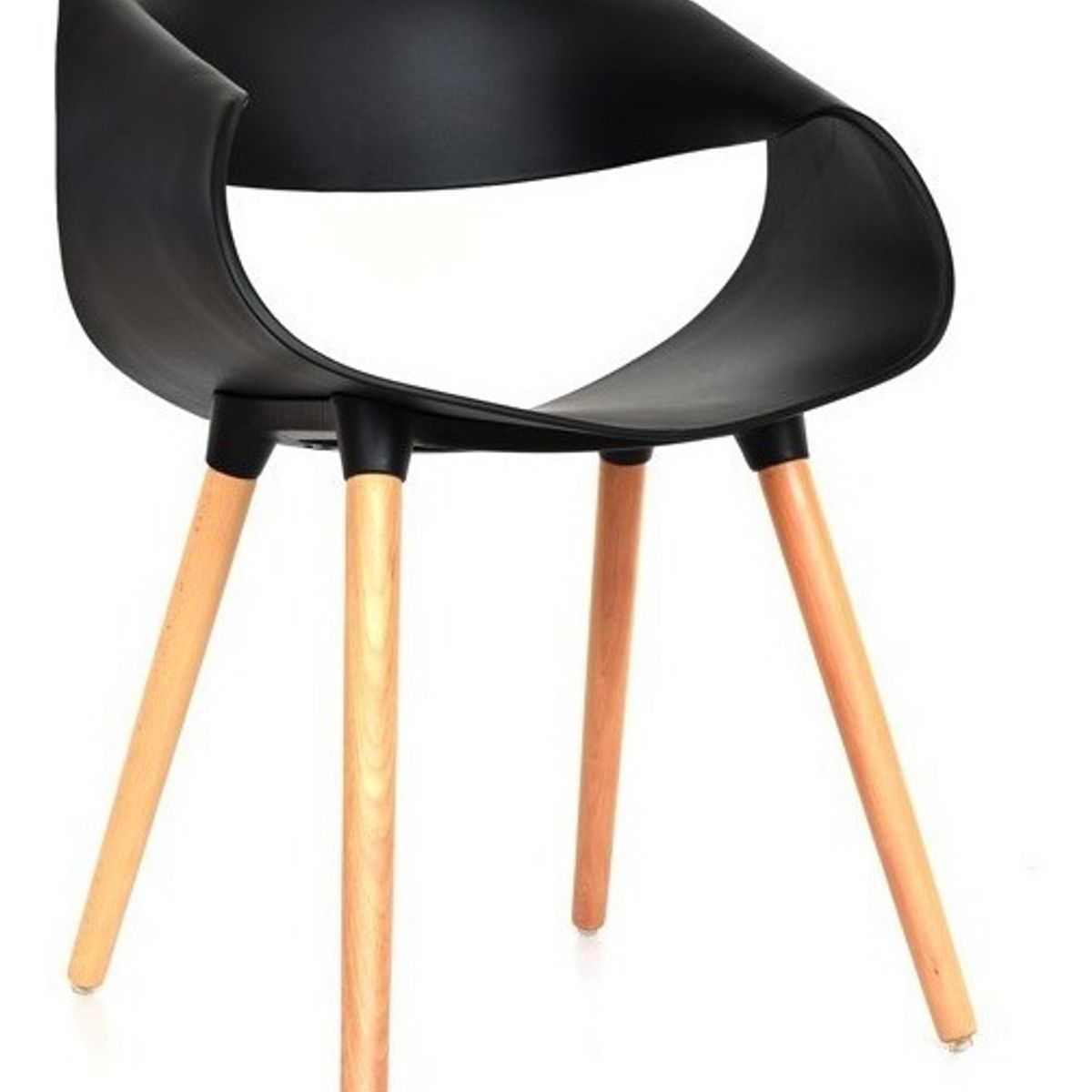 MOBLIHOUSE - Silla Para Comedor Parma Negra