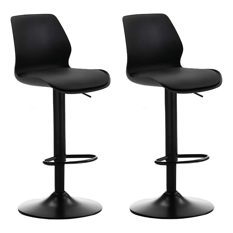 MOBLIHOUSE - Set X2 Silla Bar Con Altura Ajustable Diseño Ergonómico