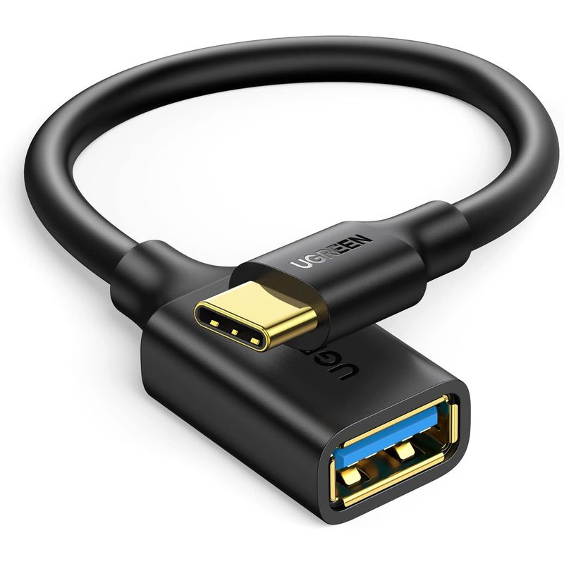 UGREEN - Cable USB-C a USB 30 Hembra Negro