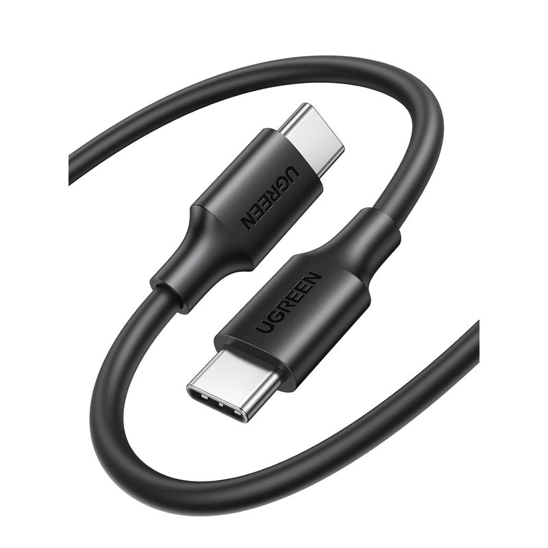 UGREEN - Cable USB-A 20 a USB-C 05m con Revestimiento de Níquel Negro