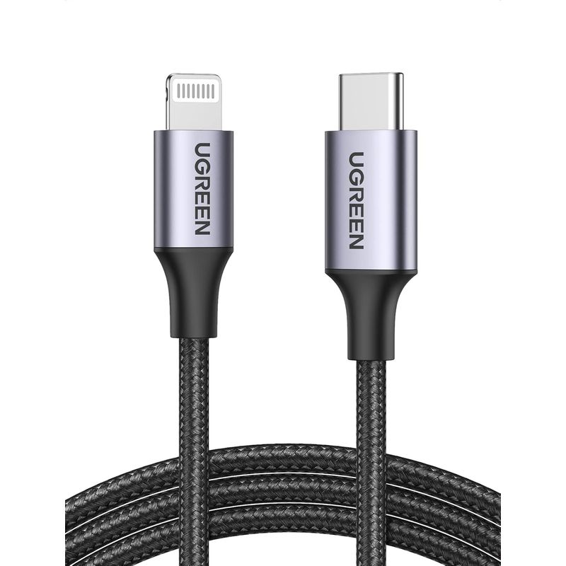 UGREEN - Cable USB C a Lightning Macho Macho 1metro