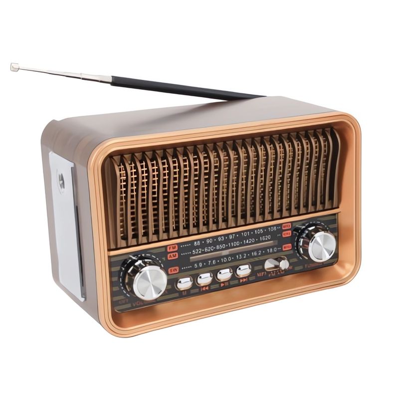 GENERICO - RADIO PARLANTE ANTIGUO ESTILO VINTAGE HR-29BT