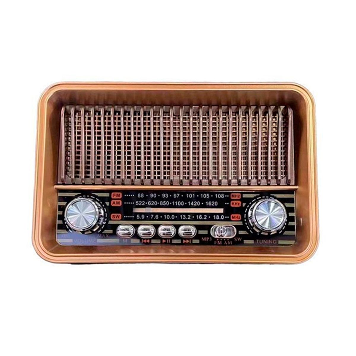 GENERICO - Radio Antiguo HR-29BT Parlante  Estilo Vintage