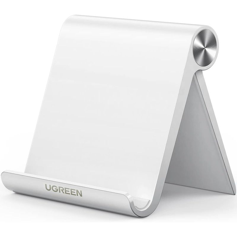 UGREEN - Soporte Portátil Ajustable Multiángulo Blanco