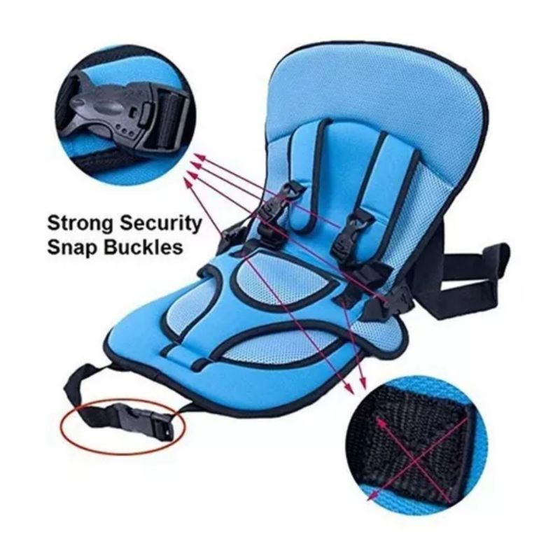 GENERICO - Silla seguridad bebés para carro NY-26