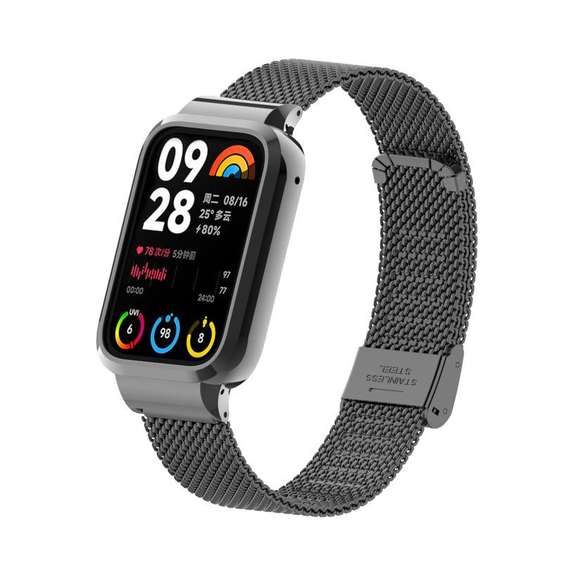 GENERICO - Manilla Metálica Para Xiaomi Mi Band 8 Pro