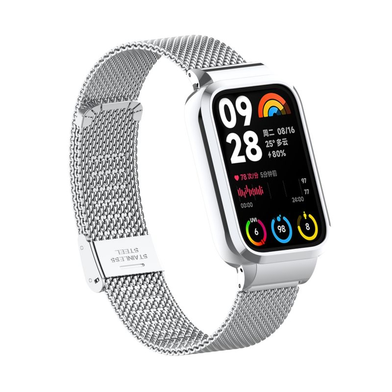GENERICO - Manilla Metálica Para Xiaomi Mi Band 8 Pro