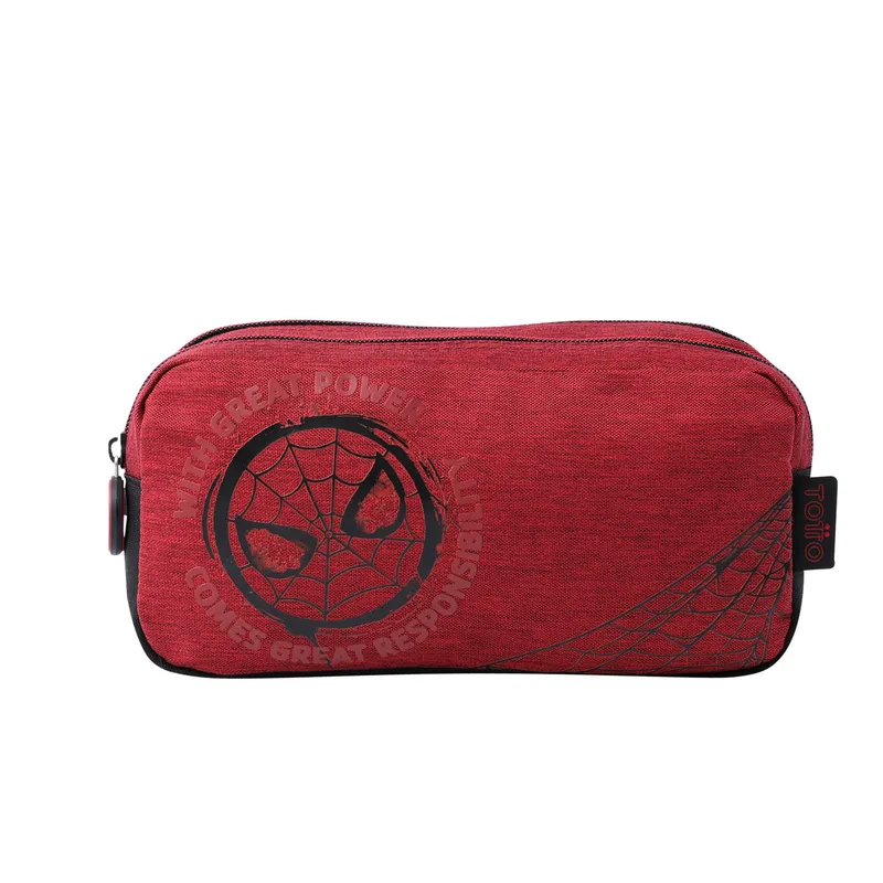 TOTTO - Cartuchera Spiderman Red Rojo