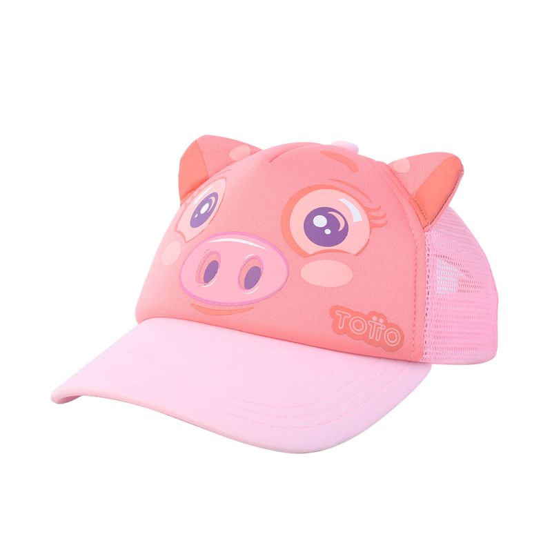 TOTTO - Gorra Trucker Niña Sunnys Rosada