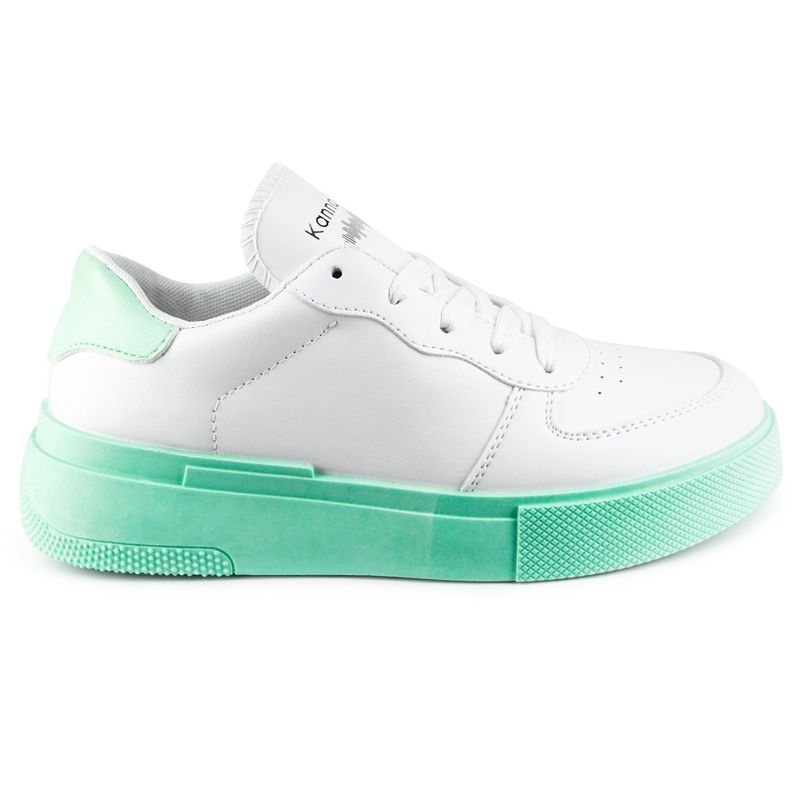PRICE SHOES - Price Shoes Tenis Moda Mujer 622A2F56001VERDE