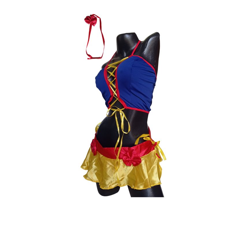 GENERICO - Disfraz Mujer sexy BlancaNieves Sensual lencería erótica