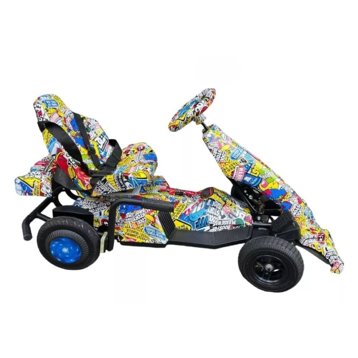 ZHOPI CO - Mini Kart Carro Electrico 250w Recargable Bateria 36v 4.4 Ah