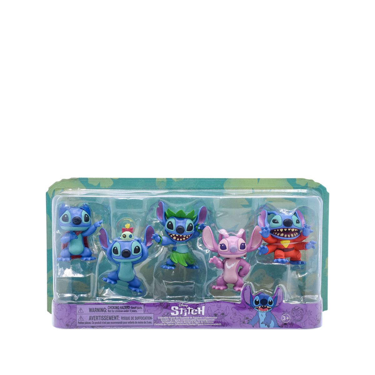 DISNEY - Set de Figuras Coleccionables de Stitch y Ángel Experimento 624 Disney