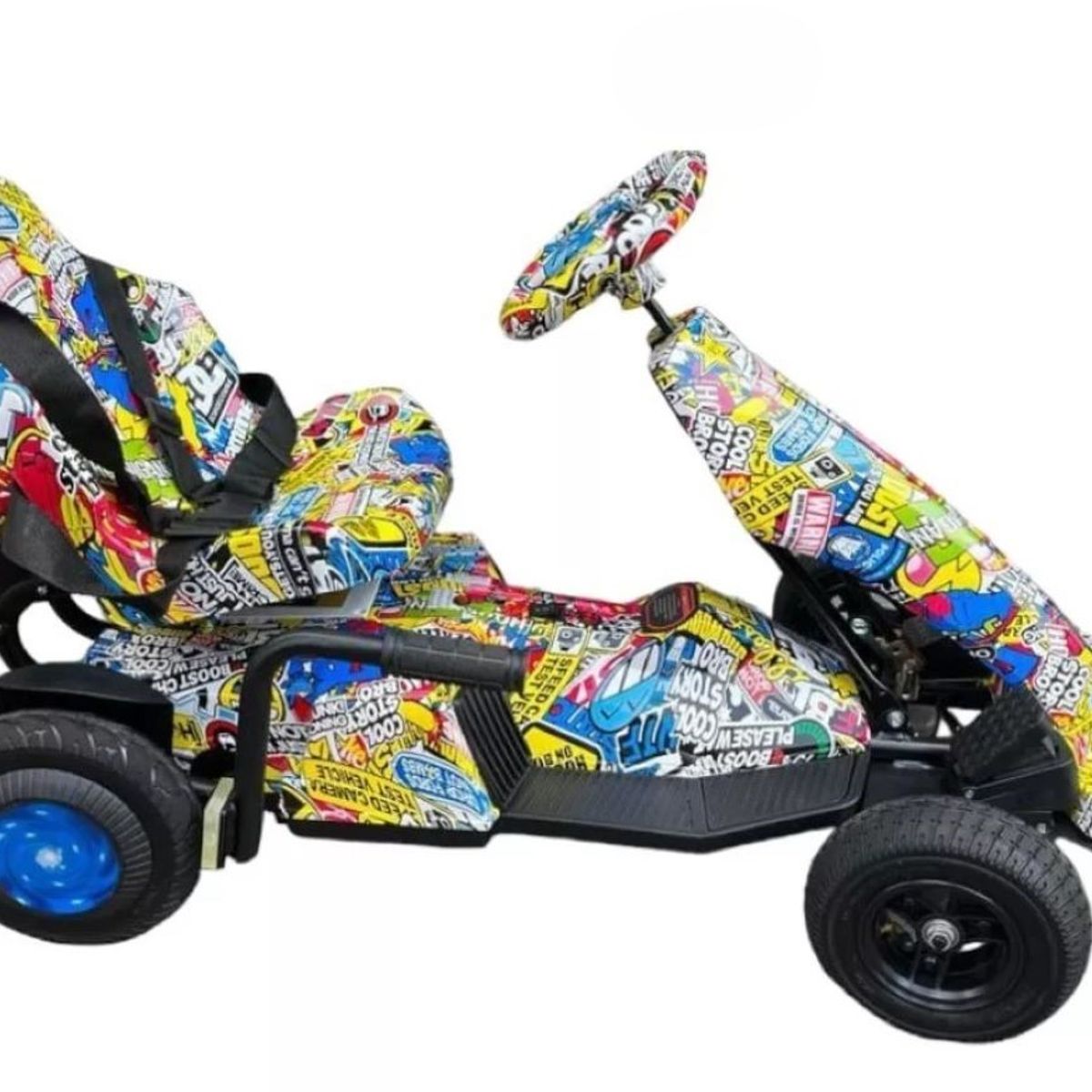 ZHOPI CO - Mini Kart Carro Electrico 250w Recargable Bateria 36v 4.4 Ah