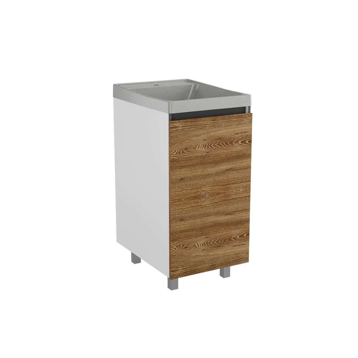 CORONA - Lavadero Corona Premium Ii Petite Gris Mueble Soho