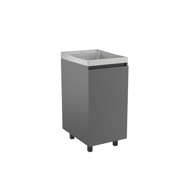 CORONA - Lavadero Corona Premium Petite Gris Muebles Savona Plus