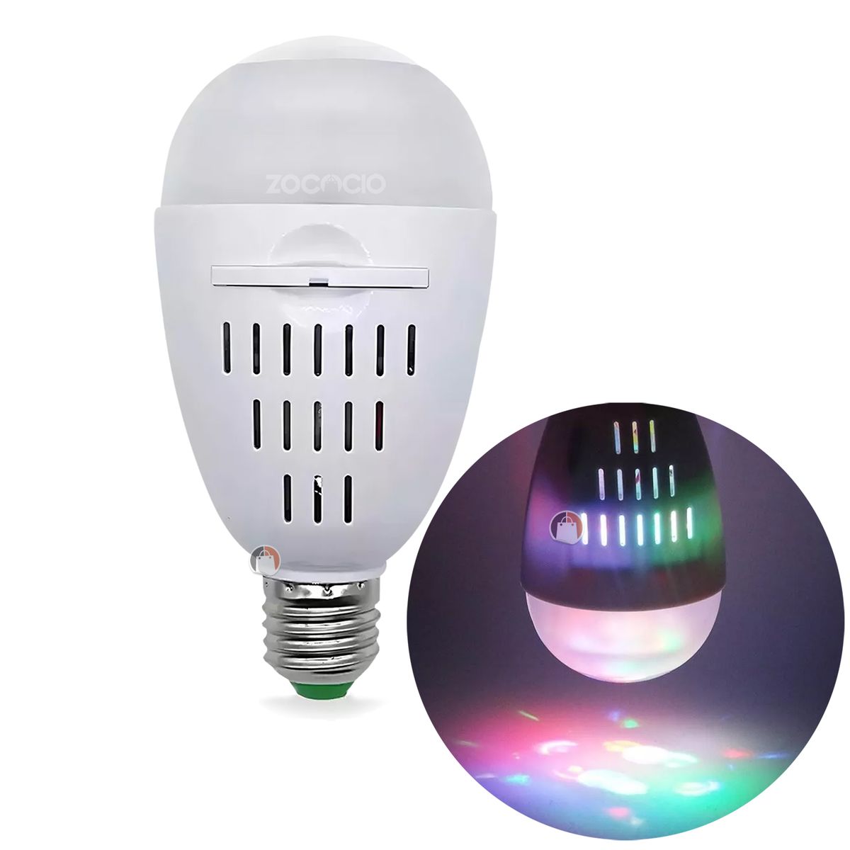 ZOCOCIO - Super Foco Proyector Led De Figuras Navideñas Intercambiable