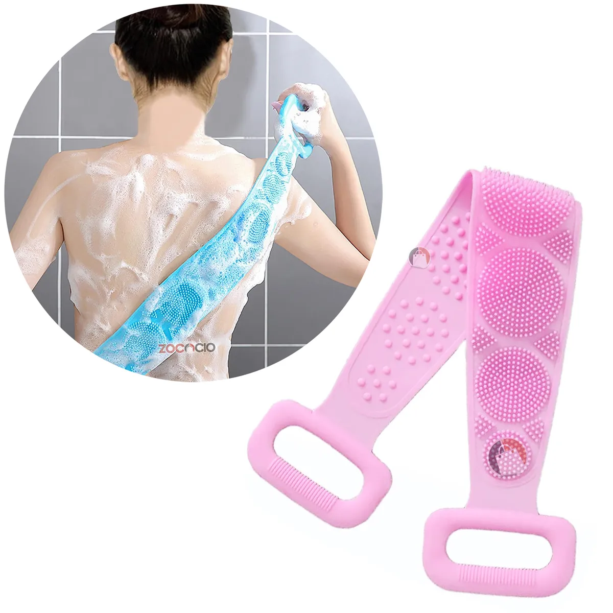 ZOCOCIO - Esponja De Baño Para Espalda