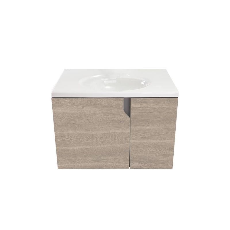 CORONA - Mueble Con Lavamanos Corona Elipse Vital 80 Cm