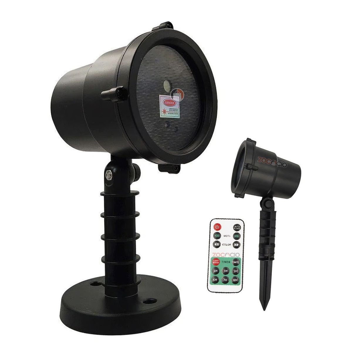 ZOCOCIO - Proyector De Puntos Laser Para Fiestas Y Navidad Con Control