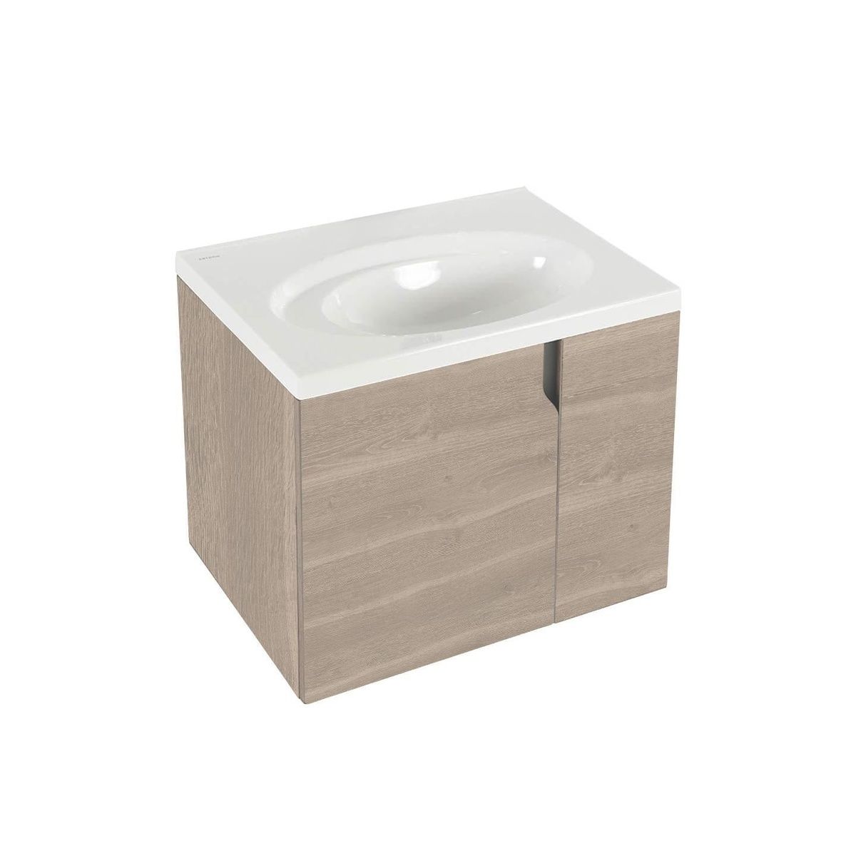 Corona - Mueble Con Lavamanos Corona Elipse Vital 60 Cm