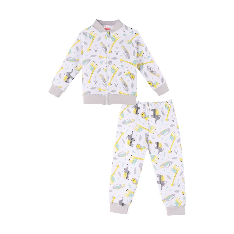 SANTANA - Pijama Térmica Niño Gris_.